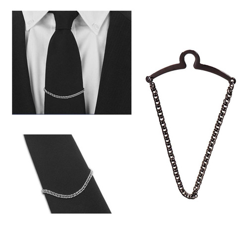 Imagen 7 de 8 de Accesorios De Corbata Fija Un Broche Pin
