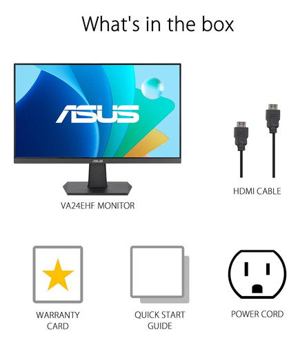 Monitor Asus Ips De 24 Pulgadas, 100 Hz, Full Hd, 1080p