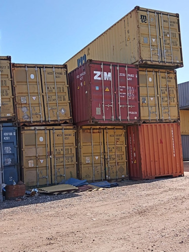 Contenedor Maritimo Container Nacionalizado De 6 Y 12 Metros