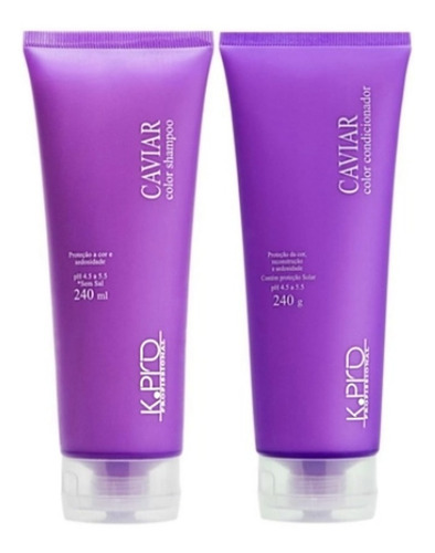 Kpro Caviar Duo Kit Shampoo 240ml E Condicionador 240g