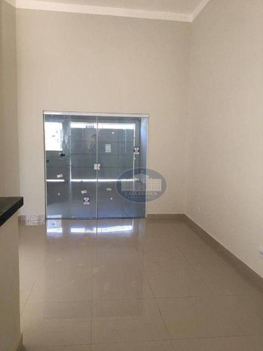 Imagem 2 de 13 de Casa Em Construção, Acabamento Todo Em Porcelanato. Rico Em Blindex.. - Ca1809