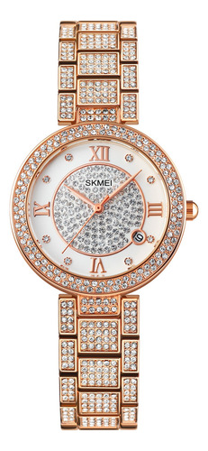 Reloj Mujer Skmei 1739 / Elegante, Strass, Moda, Análogo