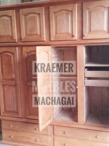 Imagen 4 de 4 de Placard Algarrobo 1.8m