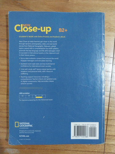 New Close-up B2+ 3/ed.- Student's Book With Online Practice (Usado)