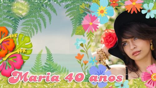 Projeto Proshow Tropical Convite