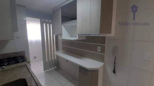 Imagem 6 de 30 de Apartamento Da Venda 2 Dorm, Sendo Um Suíte 2 Vagas De Garage Cobertas E Varanda Na Sala, Condomínio Art Campolim Sorocaba Sp - Ap1341