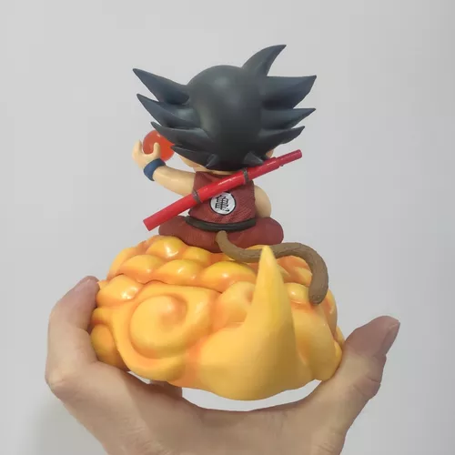 Goku Na Nuvem Com Esfera Do Dragão Dragon Ball Z Cartoon Figura De Anime  Acessórios Brinquedo