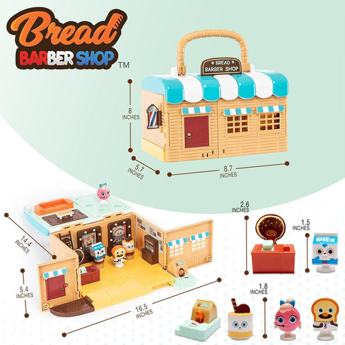 Bread Barbershop Bundle Welcome To Bbs Playset & Bbs - Jue