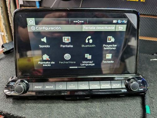 Estereo Original De Kia Forte 2019 2020 2021 Negro