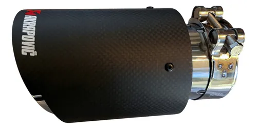 Colita Colin De Escape 2,5'' A 3,5'' Deportivo Carbono Mate