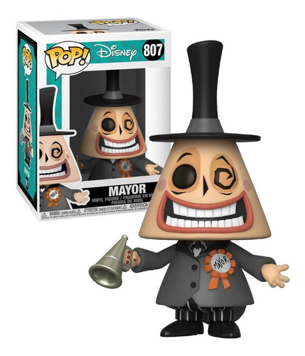 Mayor Disney Extraño Mundo De Jack Funko Pop # 807