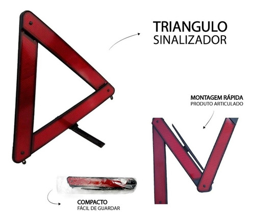 Señalización Triangular De Emergencia Para Coche, Modelo Ori