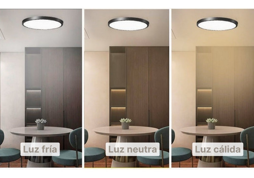 Lámpara plafón de techo Candela Plafon Redondo con Base color frío 170V/265V por 1 unidad
