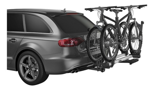 Imagen 3 de 3 de Portabicicletas Thule T2 Pro Xt Plata
