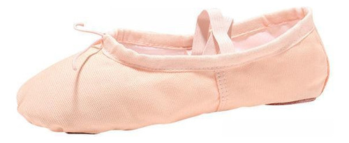 6 Zapatillas De Ballet Para Niñas Pequeñas Tono De Piel 42