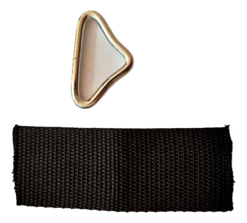 10 Anillos Triangulares De Acero Con Hebilla Para Trampolín