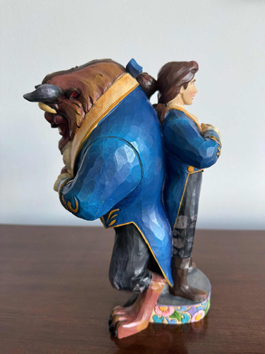 Estatueta Disney Bela E A Fera Jim Shore By Enesco Raríssima