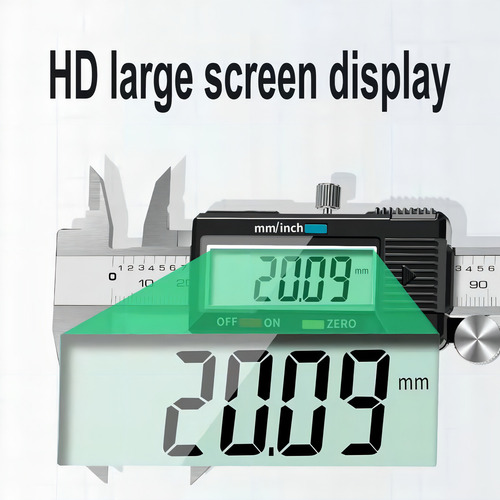 Calibrador Vernier Digital Pie De Rey 6in Precisión 0.01mm