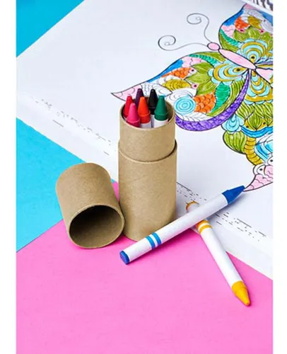 Set De 8 Crayones Canaima Estuche En Carton X3