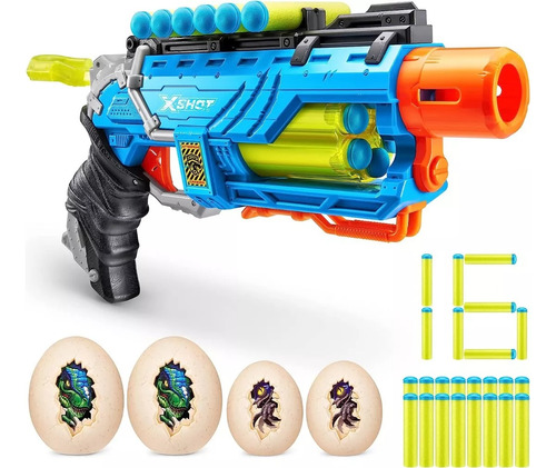 Pistola Lanza Dardos Zuru X-shot Dino Attack Striker 7324