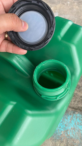 Bidon Gasolina Porron 20 Litros Garrafa Alta Densidad X 1 Pz