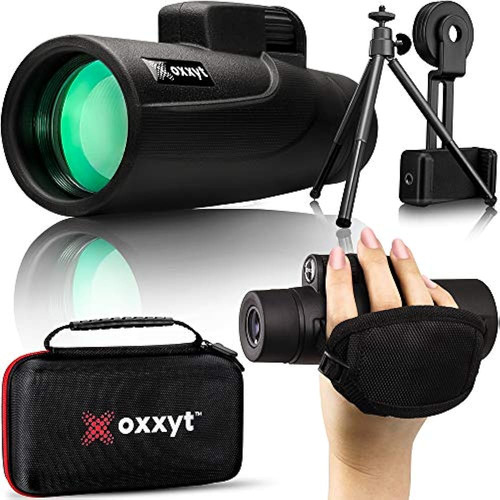 Telescopio Monocular Oxxyt 12x50, Prisma Bak4, Lente Fmc, Pe