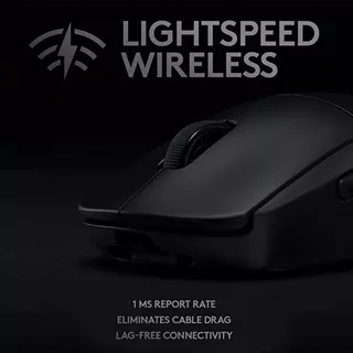 Mouse Logitech G Pro Lightspeed Wireless Color Negro