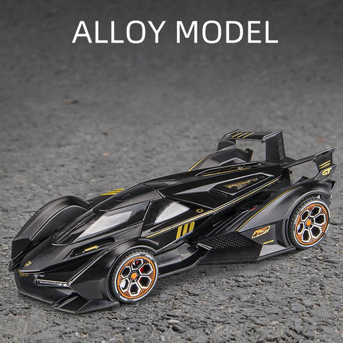 Coche Zhilanbo 1:24 De Niu-white - Lamborghini V12 A Escala