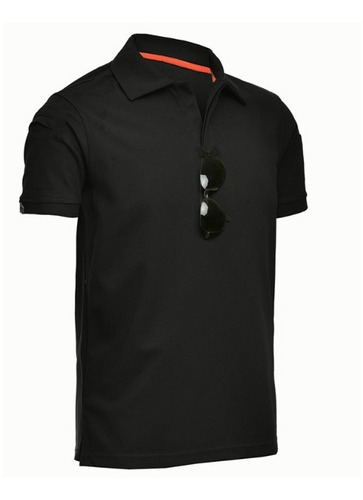 Playera Polo Hombre Slim Manga Corta Casual Táctico