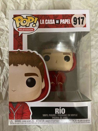 Río 917 Casa De Papel Moscú Helsinki Funko Pop Netflix Nuevo