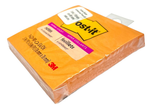 Notas Adhesivas 3m Post It Super Sticky Colores Surtidos 90h