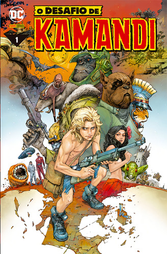 O Desafio De Kamandi - Volume 01, de Abnett, Dan. Editorial Panini Brasil LTDA, capa mole em português, 2018