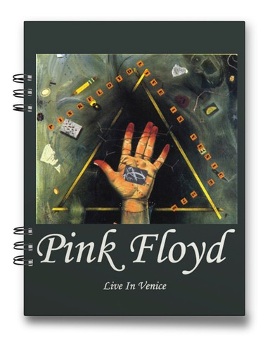 Cuaderno Pink Floyd 15x20 Cms 100 Hojas