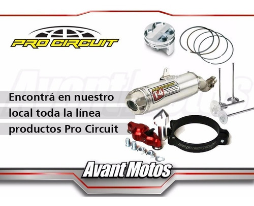 Banco Para Moto Pro Circuit Americano De Aluminio Avant