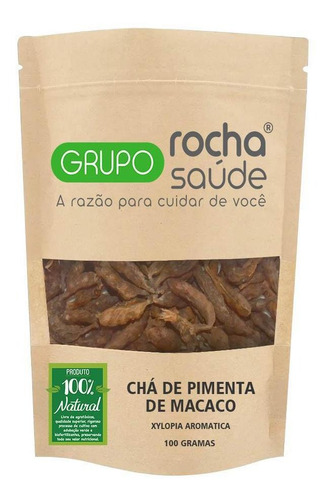Chá De Pimenta De Macaco - Xylopia Aromatica - 100g