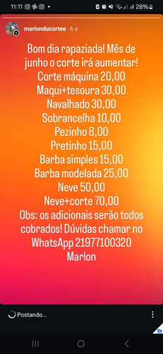 Cortes Partícular