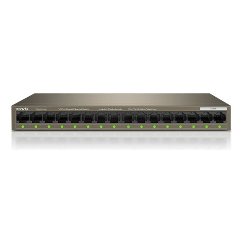 Switch Gigabit Ethernet De 16 Puertos Tenda