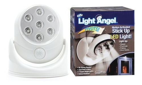 Luz Portatil Auxiliar Dual Con Rotacion Light Angel