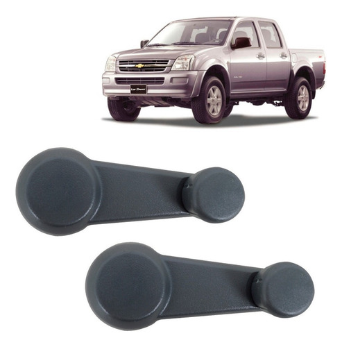 Par Manilla Alza Vidrio R/l Para Chevrolet Dmax 2005 