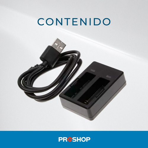 Imagen 8 de 8 de Cargador Original Para Bateria Camara Sjcam Sj7 Star