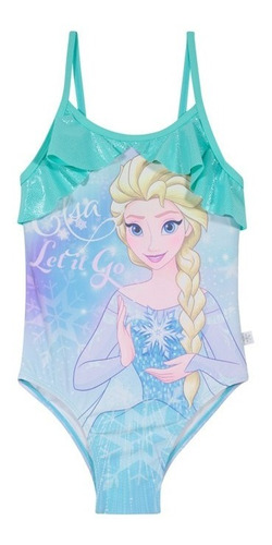 Traje Baño Classic Infantil Niña H2o Nuevo Original Disney