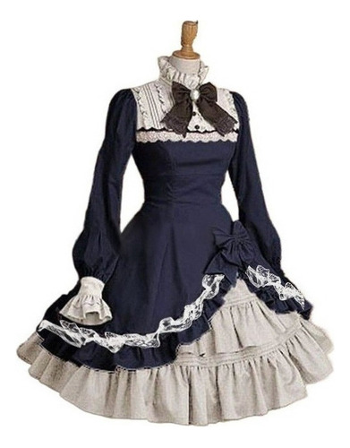 Criada Cosplay Anime Traje Sirviente Vestido Lolit