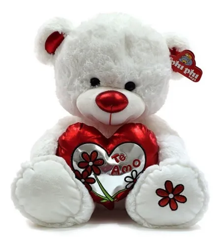 Oso De Peluche Con Corazón Te Amo 50cm 26406