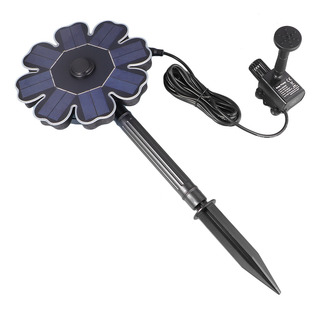 1.6w Solar Flotante Fuente Circular Suelo Estaca Agua Pum 1.6w Solar Flotante Fuente Circular Suelo Estaca Agua Pum