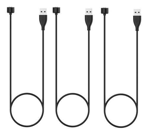 Usb De Repuesto 3x Para Mi Band 5 Cable De Carga De Pulsera