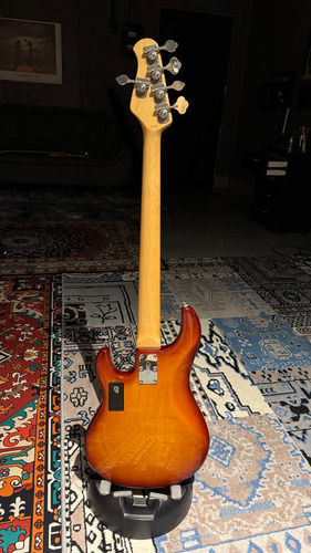 Baixo Music Man Sterling Ray 35 Trb Fender Destro Coral-escuro Envernizado 5 (Usado)