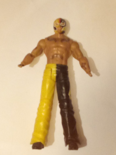 Figura Wwe Rey Misterio Flex Luchador Lucha Libre Sin Manos