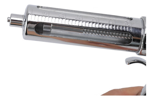 Inyector De Ganado Con Jeringa Continua De Metal 30 Ml Semi