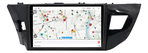Multimidia Corolla 18/19 9p Octacore Carplay 8gb 256gb Tpros