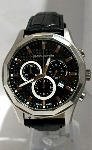 Auténtico Reloj Suizo Pierre Cardin Chronograph No Tissot 